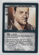 1996-98 Battletech CCG Veteran Mechwarrior