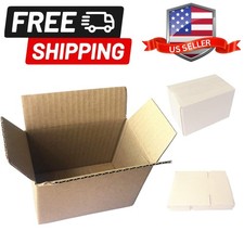 Small Cardboard Shipping Box Mailers 5x3x3.5 Inch Corrugated Packaging Storag...