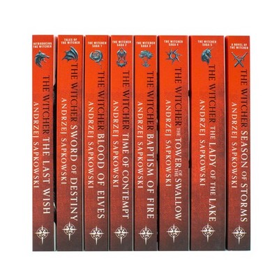 Witcher Series 8 Books Collection Box Set by Andrzej Sapkowski | eBay