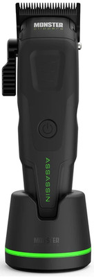 Monster Assassin Clipper   Brushless Power, DLC Blade, Cordless Pro Fade Tool