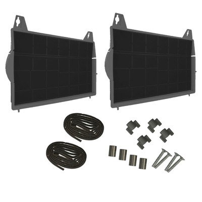 2x Kohlefilter für Balay 3BH719B 3BH719N 3BH719X 3BH919B 3AB365T(00) LZ3BYN6(00)