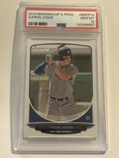 2013 Bowman Draft Picks & Prospects Draft Picks Aaron Judge #BDPP19 (RC) Rookie