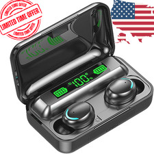 Wireless Earphones, Wireless Earbuds, HiFi Stereo, Bluetooth 5.3 Touch Contro...