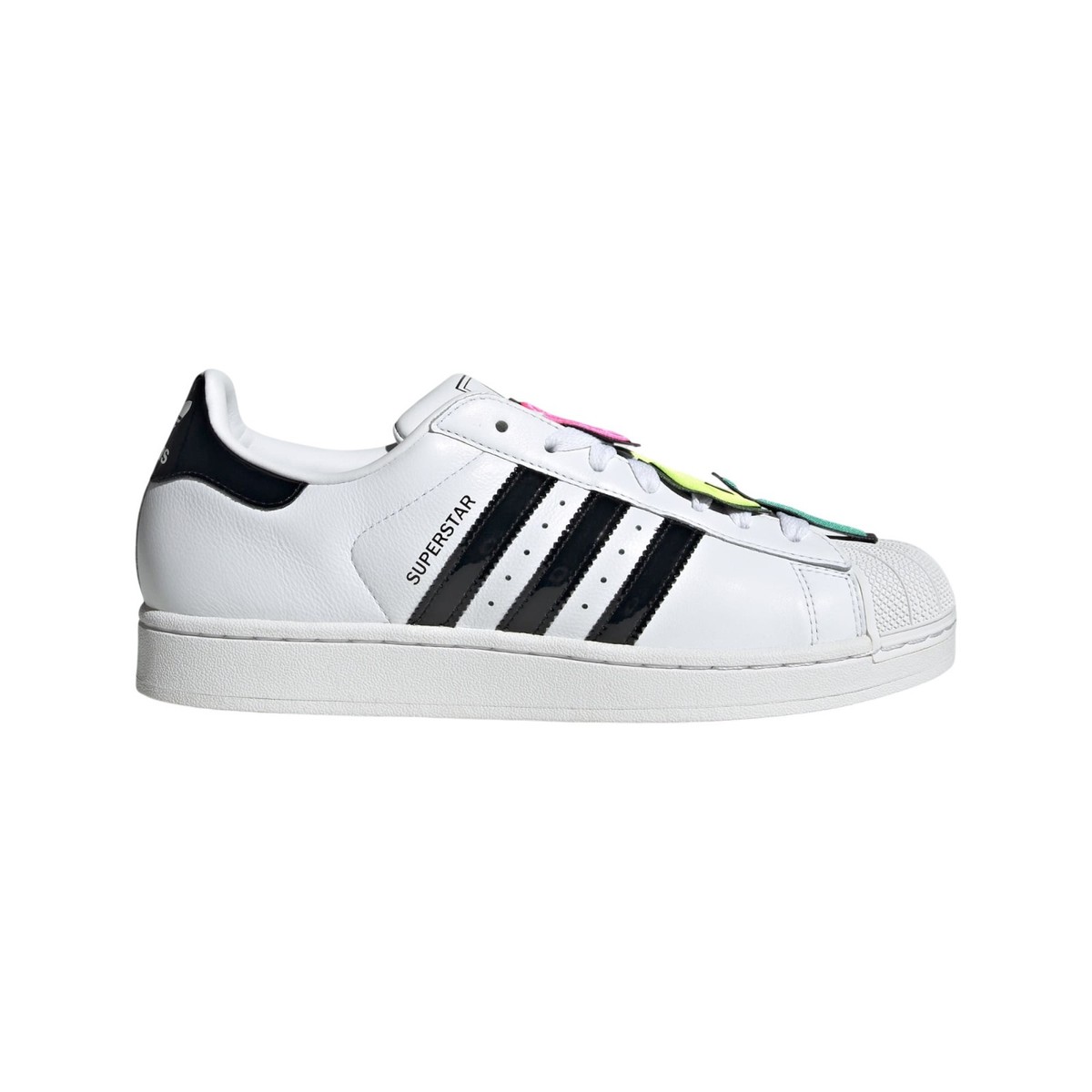 Men's Adidas Originals White X Jeremy Scott Superstar II Sneakers