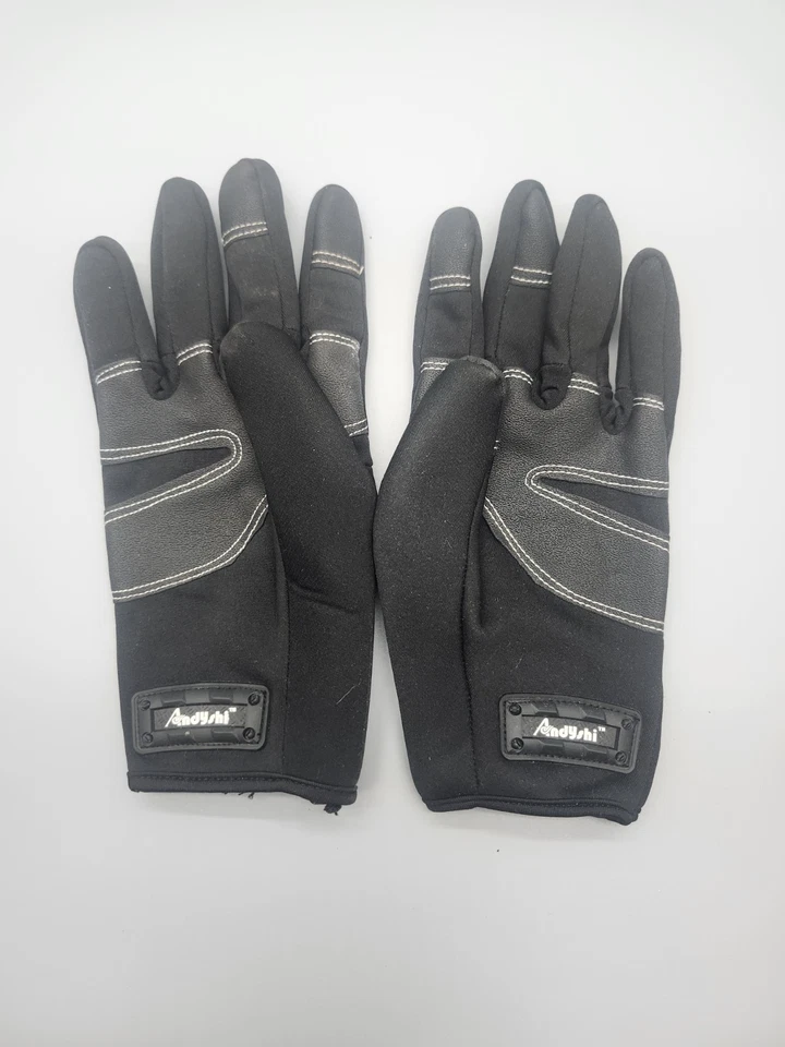 Guantes de Invierno Andyshi Talla M | Guantes Térmicos a Prueba de Viento Exterior con Cremallera |... Foto 2 de 4