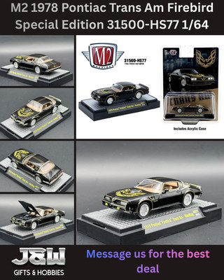 M2 1978 Pontiac Trans Am Firebird Special Edition 31500-HS77 1/64
