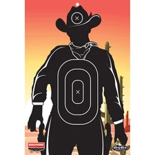Birchwood Casey Dirty Bird Gunslinger Skyline Target 12x18 Heavy Tagboard 6 Pack