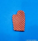 RARE Vintage Ken Doll PAK Cheerful Chef Oven Mitt Excellent ~ 1960's