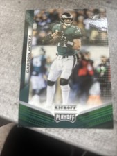 2019 Playoff Football Kickoff - Green Parallel  #103 - Carson Wentz