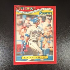 Topps 1990 Ken Griffey Jr. #13 Seattle Mariners Toys R Us Rookies Baseball Card