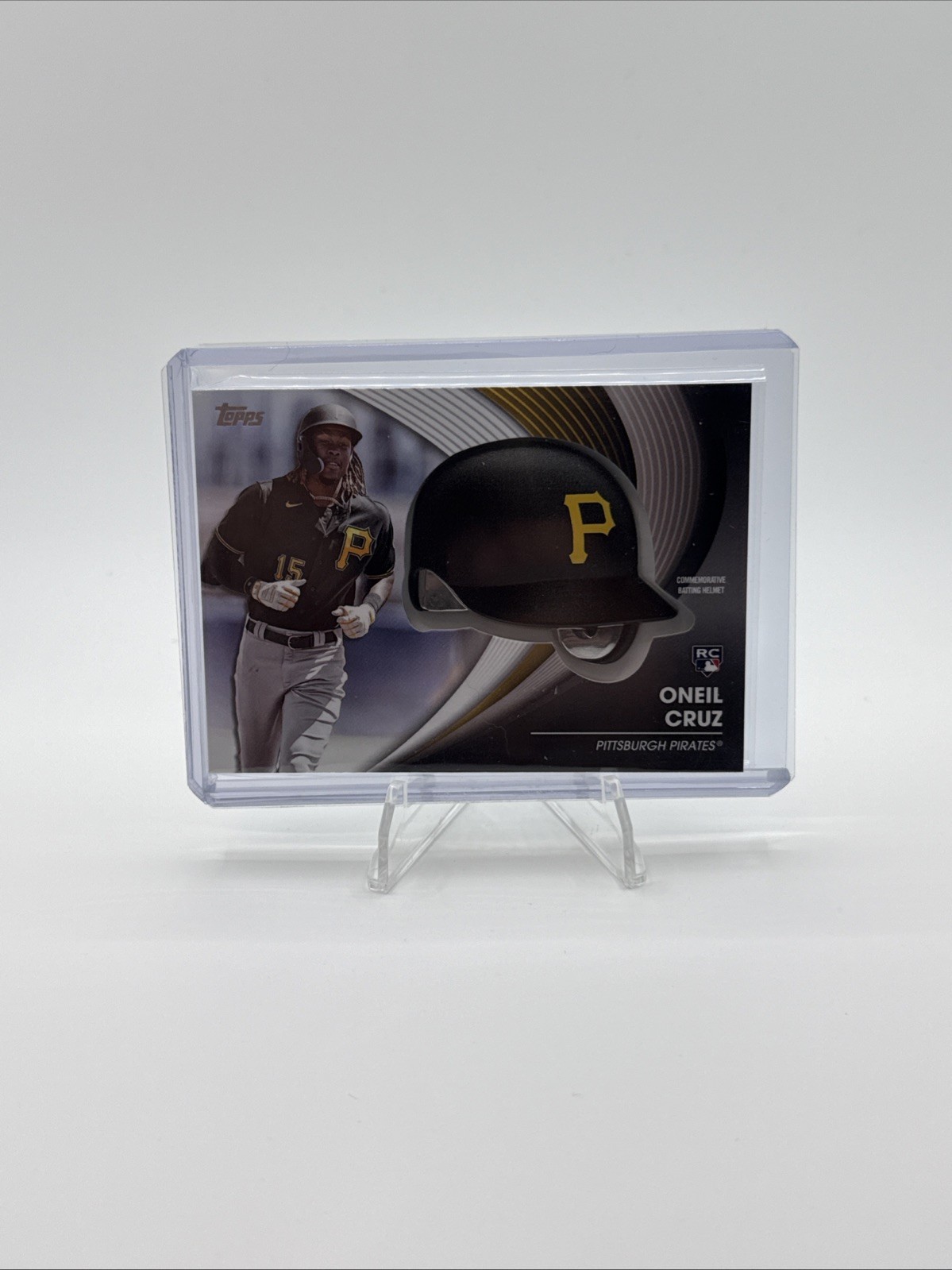 2022 Topps Update #BH-OC Oneil Cruz Comm. Batting Helmet Card RC Pirates  A307