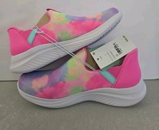 Skechers S Sport Baily Step-Ins Sneakers Multi Tie Dye Big Kids/Girls/Youth 5
