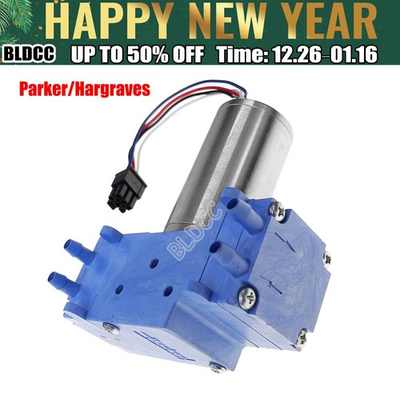 #ad 12V Brushless DCMotor Diaphragm Pump Low Noise Dual Head Air Pump Vacuum Pump BL $24.99