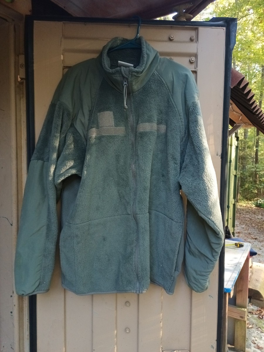 Gen US Army Polartec Cold Weather CW Foliage ACU Fleece Military Shirt  Jacket