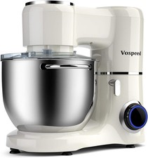 Stand Mixer 8L Cake Mixer Electric Kitchen Food Mixer with Stainless Steel Bowl,