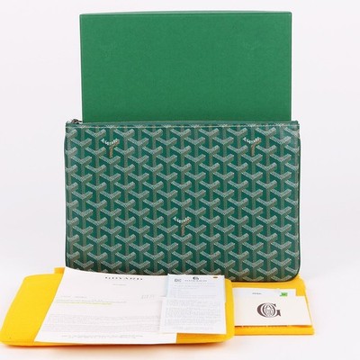 Goyard Clutch Unisex Senat Green Special MM 139448251