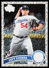 2011 Topps Update Diamond Anniversary Platinum Parallel Javy Guerra Rookie