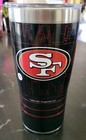 NEW NFL San Francisco 49ers 24 oz Red & Black Tumbler Cup Faithful To The Bay — photo 2