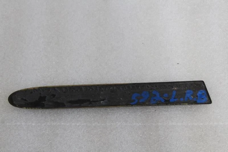 Jaguar XK8 XKR 2003 2004 2005 2006 CUARTO CONDUCTOR IZQUIERDO MOLDURA NEGRO PEC Foto 2 de 4
