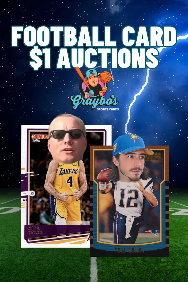 $1 Starts - Football Card Auctions