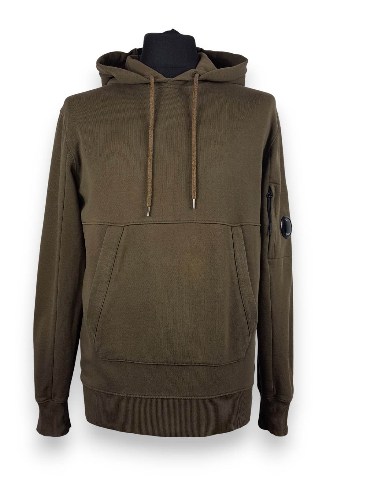 C.P. Company Hoodie M Green Authentic CP Cotton Casual Men Preloved Luxury VIP image 2