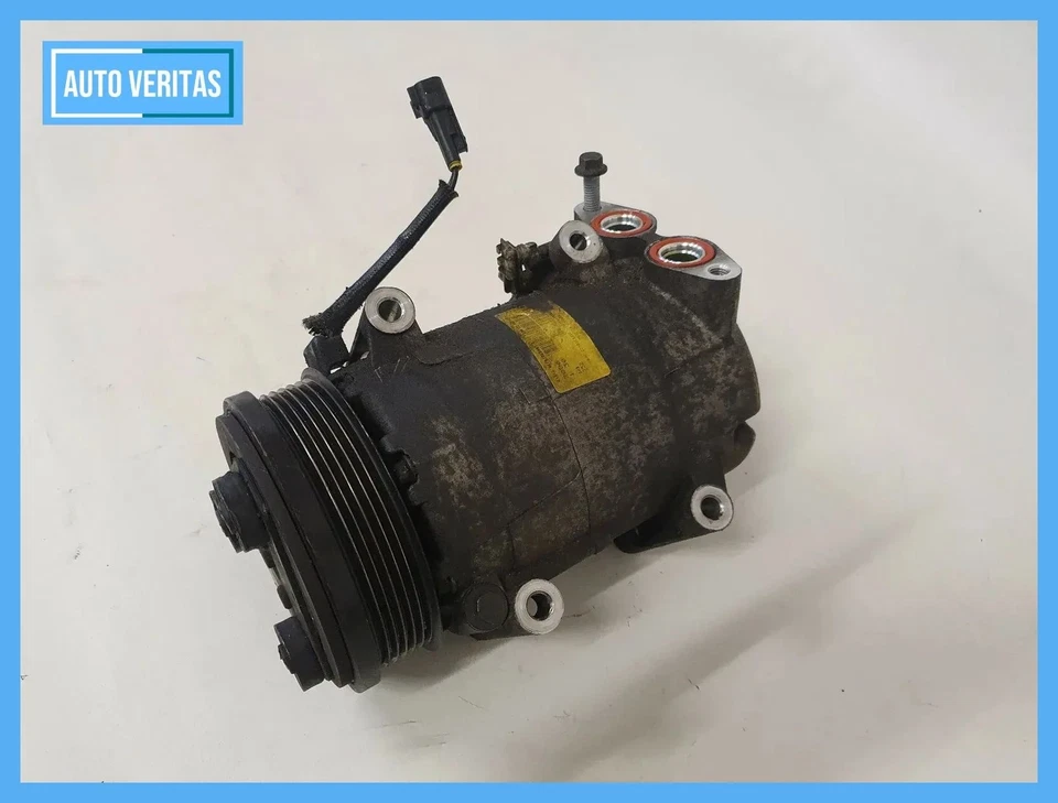 Ford Focus 2 Built 06 1.6 80KW TDCI climate compressor air conditioning 3M5H19D6 - Image 3 of 4