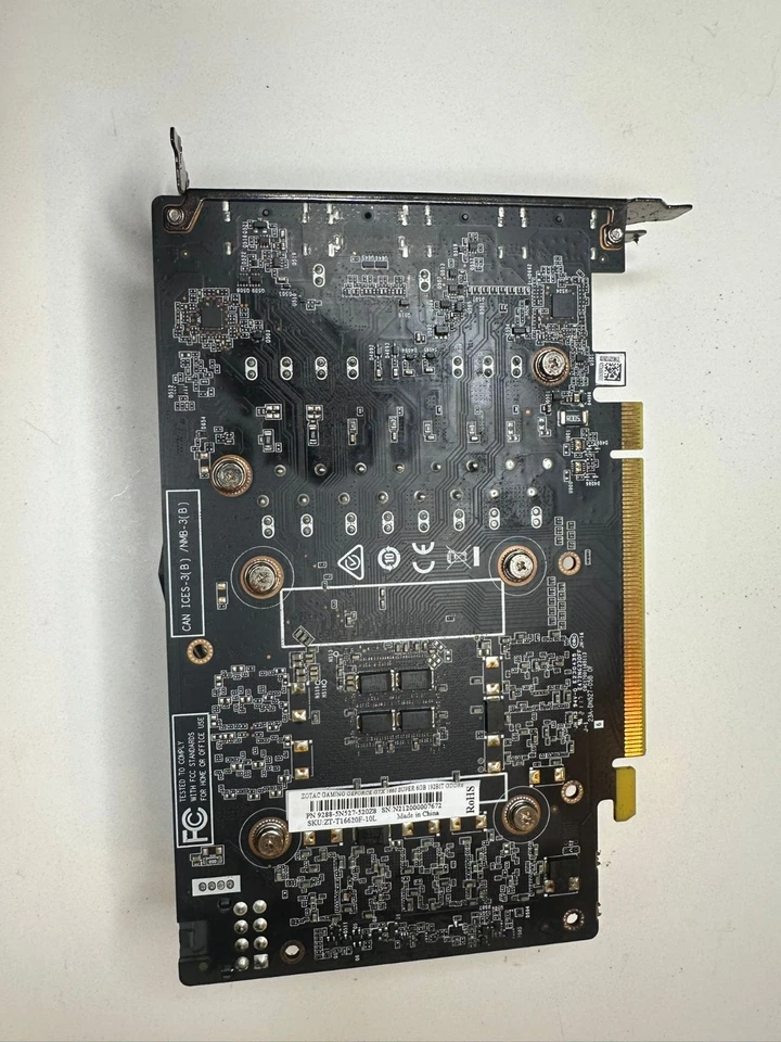 ZOTAC NVIDIA GeForce GTX 1660 SUPER 6GB GDDR6 Twin Fan Graphics Card... - Image 3 of 4