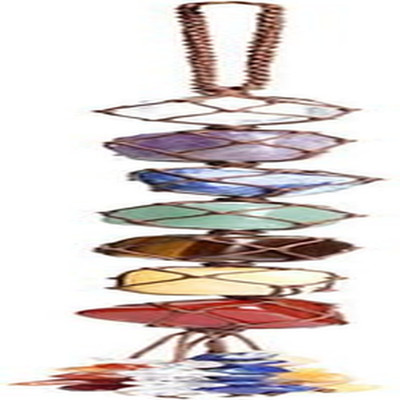 7 Chakra Gemstones Healing Feng Shui Crystals Window Car Decorations Hanging Orn