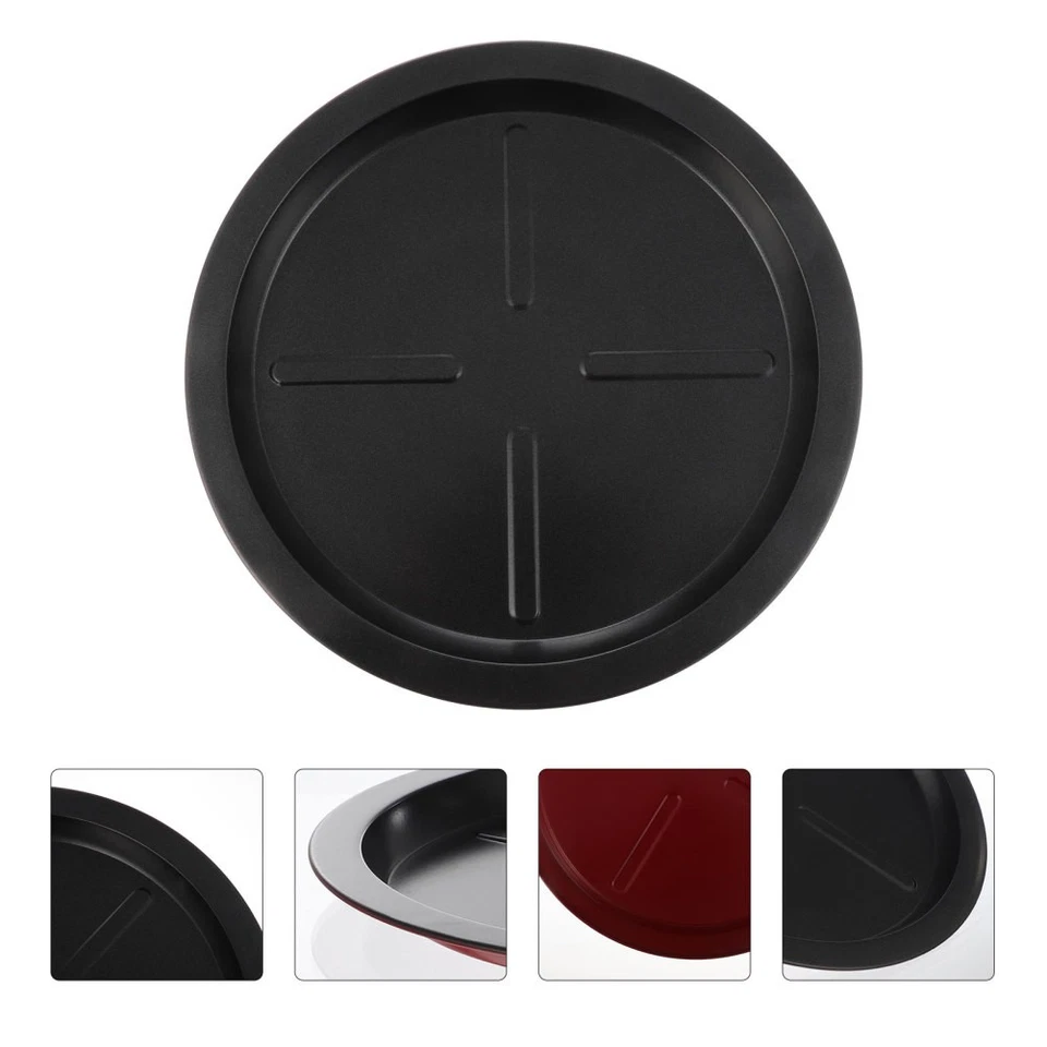 Carbon Oven Dish Round Non-stick Pizza Baking Pan Kitchen Bakeware