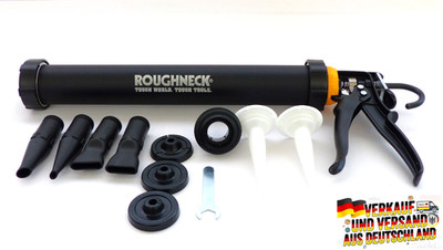 Multifunktions-Mörtelkanone & Fugenspritze Roughneck ROU32150   Profi-Set