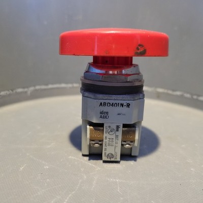 IDEC Pushbutton, Red, ABD401N-R, BST-021