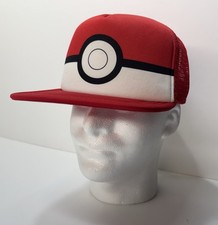 Pokemon Youth Trucker Hat OSFM Snapback Cap Mesh Back 2020 Excellent Preowned