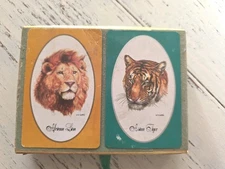 Congress Playing Cards Vintage Double Deck with Cel-U-Tone Finish, Pinochle