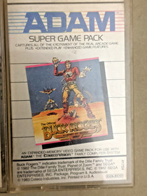 9 Vintage Coleco Adam Compuuter Software Program Cassette Basic Buck Rogers Game