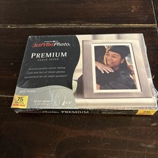 Jet Print Premium Photo Paper High Gloss 75 Sheets 4" x 6" Damaged Box