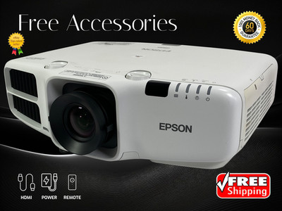 Epson Pro G6450WU 3LCD Projector 4500 Lumens Projection Size 50 -300  w/Bundle  