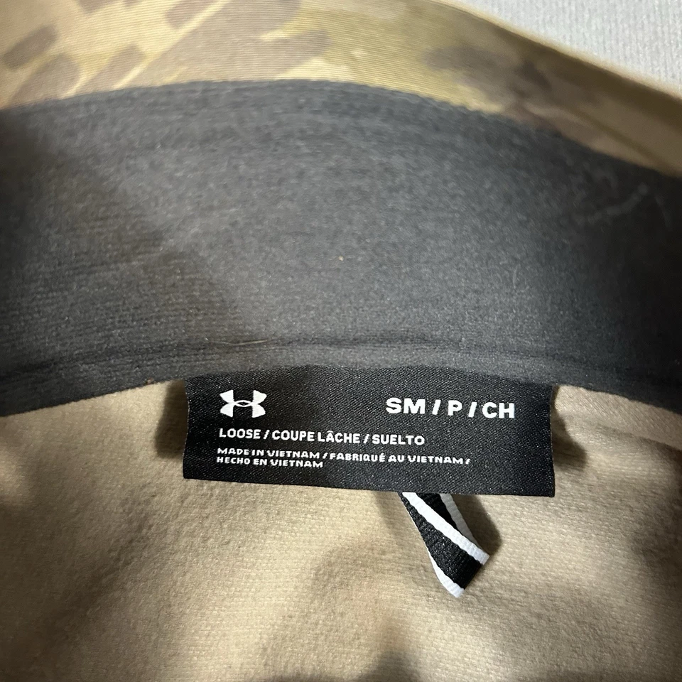 Chaqueta Under Armour Ridge Reaper Raider Hombres Pequeña Suelta Estéril Camuflaje Cremallera Completa Foto 4 de 4