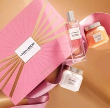 Laura Mercier AMBRE VANILLE Honey Bath, Body Cream, Eau De Toilette New Gift Set