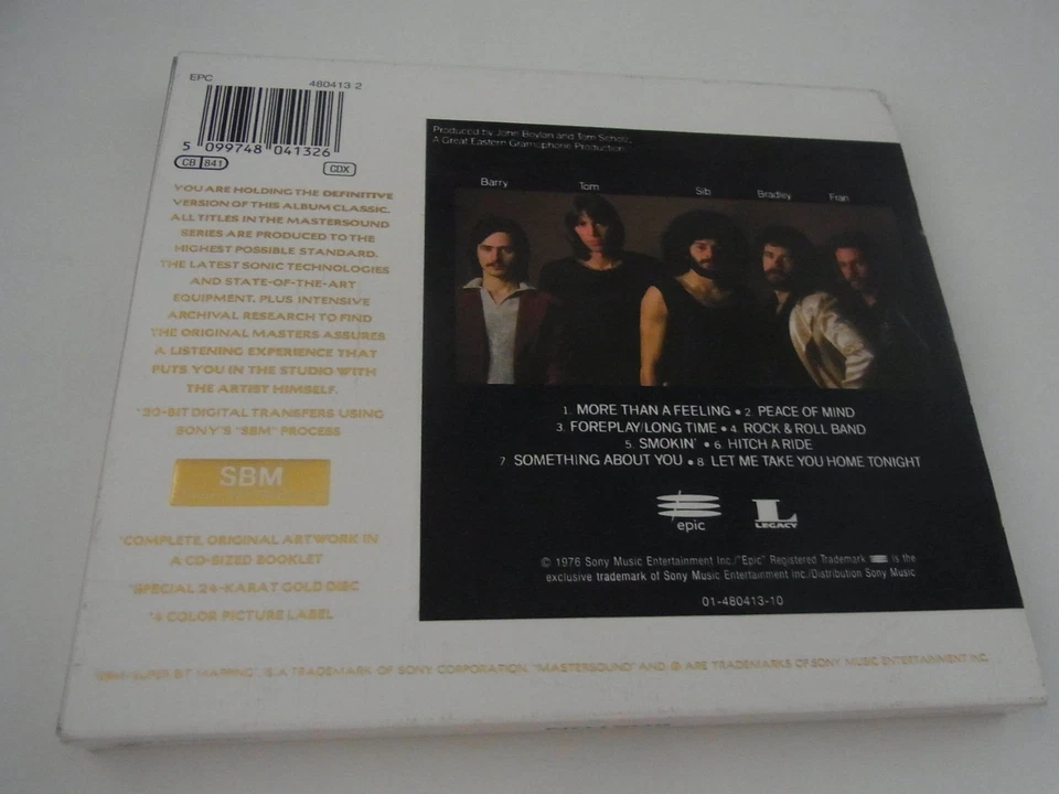 Boston / Boston SBM CD ( 24 Karat Gold ) - Bild 2 von 4