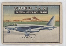 1952 Topps Wings - Friend or Foe R707-4 Nord 1601 French Research Plane 0l4h