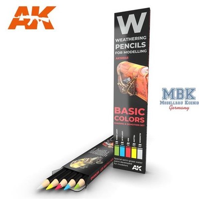 AK Interactive S.L. AK-10045 BASIC COLORS: Shading & demotion set