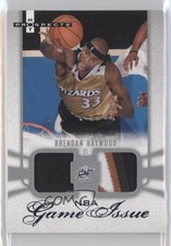 2007-08 Fleer Hot Prospects White 5/10 Brendan Haywood #GI-BH Patch 0f6