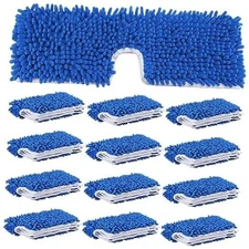 Chengu Pieces Microfiber Flip Mop Refills Replacement Heads Double Sided 12