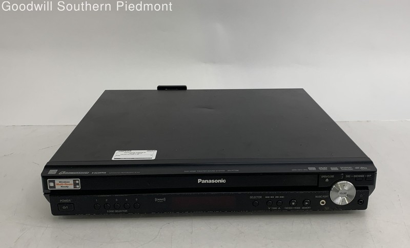 Panasonic SA-PT750 5-Disc DVD Changer - Tested