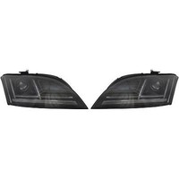 Designscheinwerfer Passend FüR Set Audi TT Baujahr 10-14 Klar/Schwarz