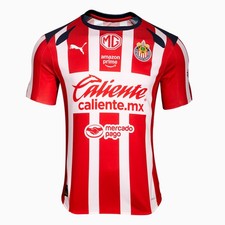 PUMA CHIVAS GUADALAJARA 25/26 MEN'S HOME STADIUM JERSEY RED COLOR