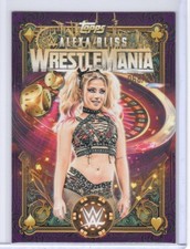 2026 Topps WWE World Wrestlemania 42 ALEXA BLISS purple #68/249