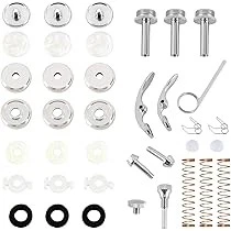 EASTROCK Trumpet Repair Kit Trumpet Finger Buttons Trumpet Parts 1Set Trumpet