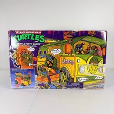 Teenage Mutant Ninja Turtles Playmates Ultimate Party Wagon Attack Van TMNT