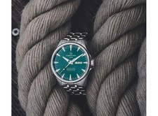 Image of Certina DS Action Day Date Powermatic80 Green Dial C032.430.11.091.00 Swiss Made